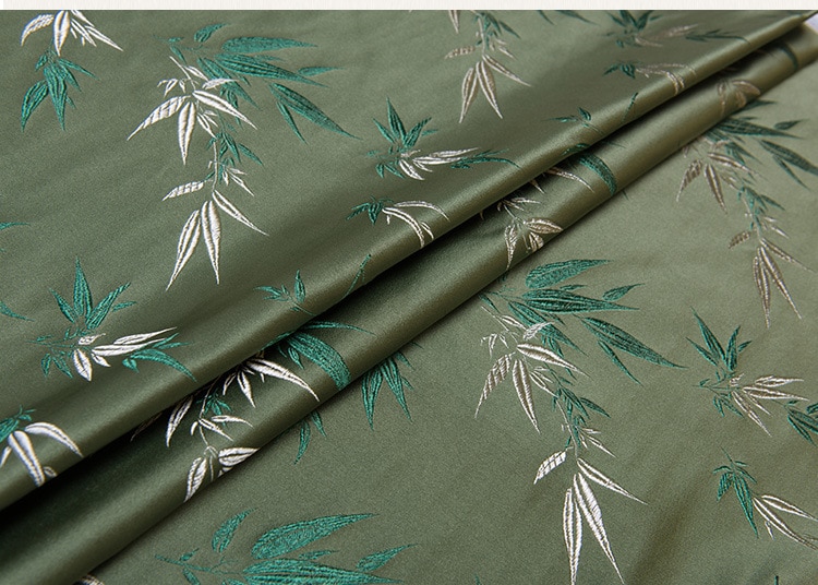 HLQON Japanse stijl Bamboe jacquard satijn brokaat stof telas patchwork katoen naaien voelde tela tissue door meter