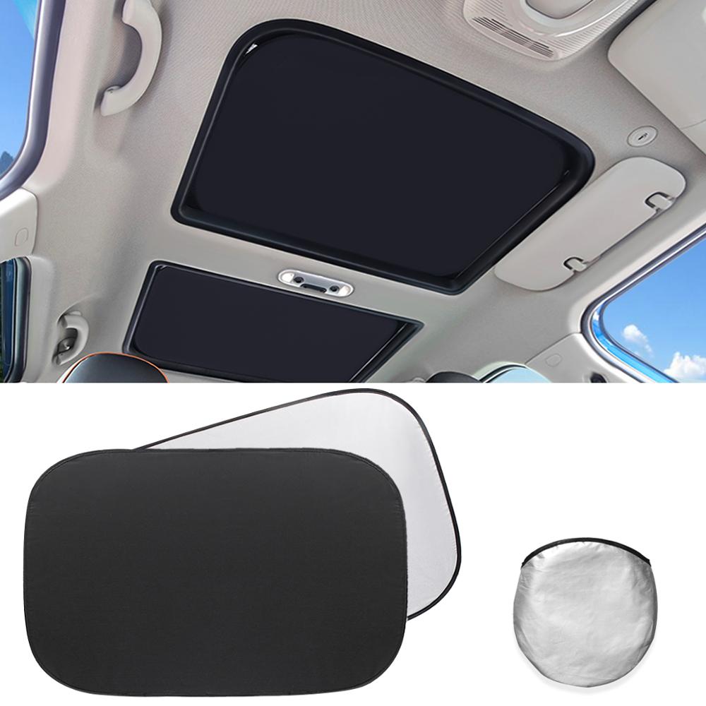 2 Pçs/lote Teto Solar Do Carro tampa auto sombrinha Sombra Sombrinha coche dobrável Telas Anti-Mosquito luz solar blind bloco de resfriamento 2020