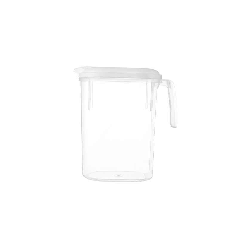 1.8L Transparent Kettle Teapot Plastic Water Pot Rectangle Cold Water Bottle With Handle Household Cool Water Jug With Lid: Default Title