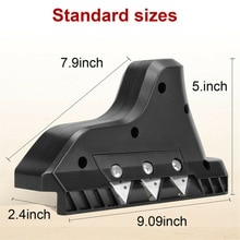 Woodworking Planer Edger Drywall 35 Degree Bevel Planer Chamfering Trimming Plasterboard Planing Tool For Carpenter Supplies