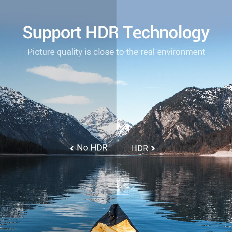 Vention HDMI Switch 4K 3 in 1 out HDMI2.0 Switcher Splitter with Remote Control Switch for PS4 PC TV Xbox 2.0 HDMI Adapter