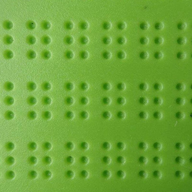 9 linjer 30 celler braille skriveskifer og stylus plast braille skifer kit til blinde