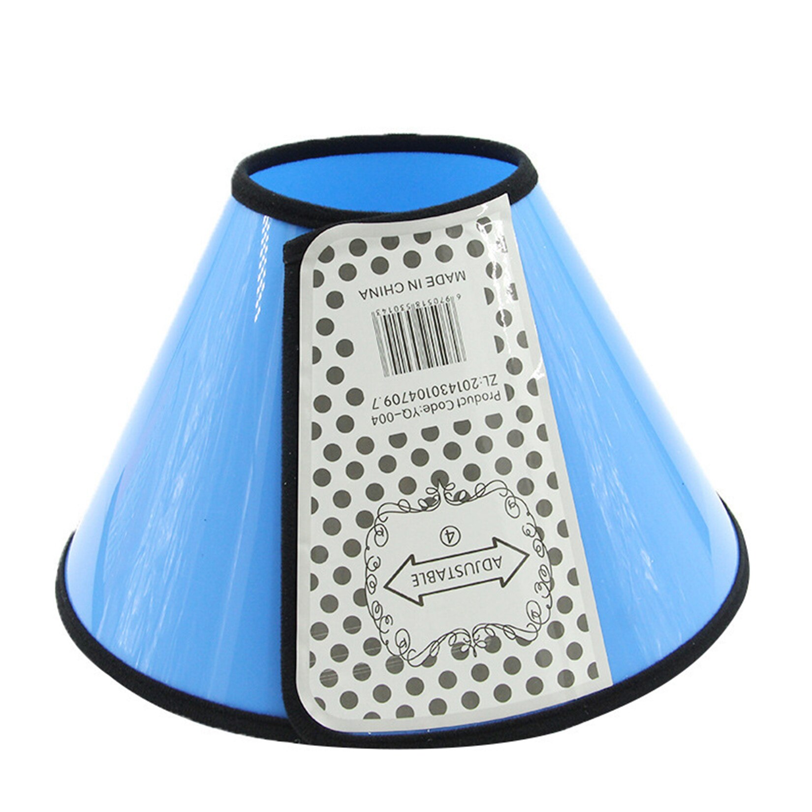 Dog Cat Recovery Collars Elizabethan Collar Wound Healing Collar Cone for Small Medium Large Dogs Anti-Bite Protection Collar: Blue Collar / 4XL