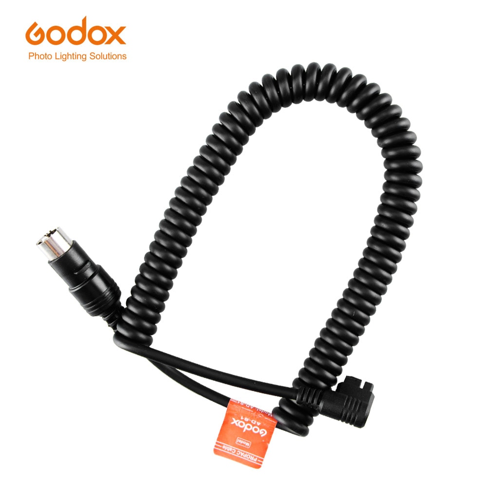 Godox AD-S1 Cable de alimentación Original para Godox WITSTRO AD180 AD360 AD360II Flash Speedlite
