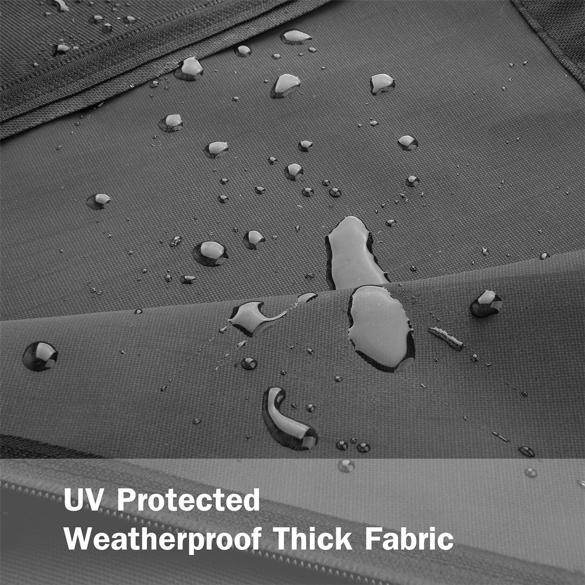 Ekstra stort vandtæt  uv 420d oxford stof haven gårdhave cantilever parasol paraply lynlås dækning med teleskopisk stang
