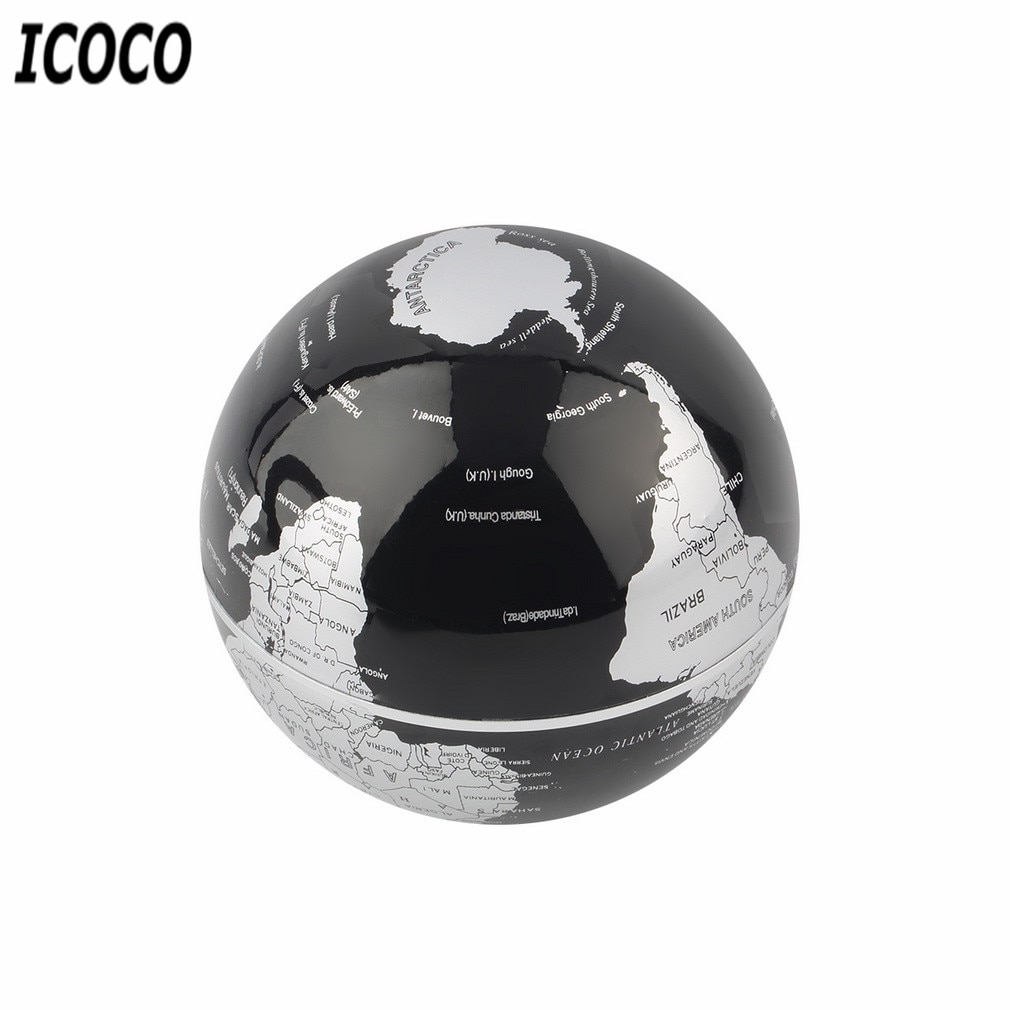 LED World Map Magnetic Levitation Floating Globe Home Electronic Antigravity Lamp Novelty Ball Light Birthday Decoration