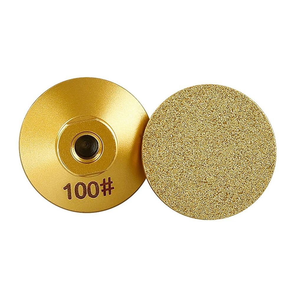 Cabezal de pulido soldado, almohadilla de pulido plano, amoladora angular, disco de molienda, piezas de herramientas para mármol, cuarzo, granito, adoquines