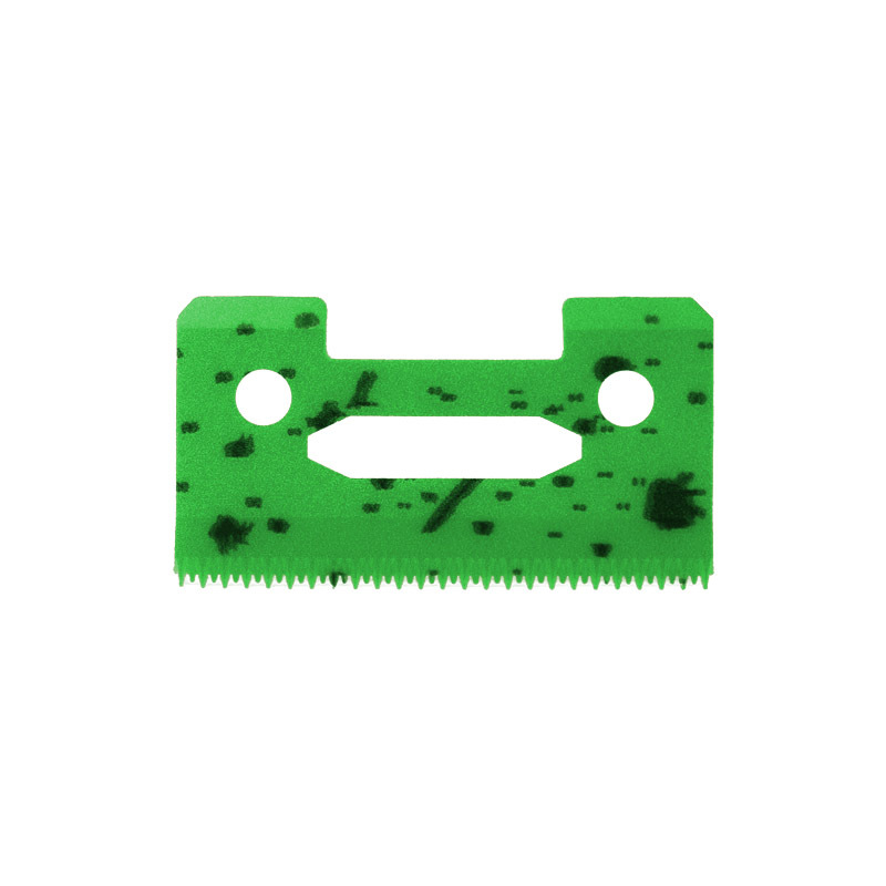 Cuchillas de cerámica para cortadora de pelo Wahl 8148, cabezal cortador de cerámica, cuchillas de repuesto, accesorios de peluquero: Verde