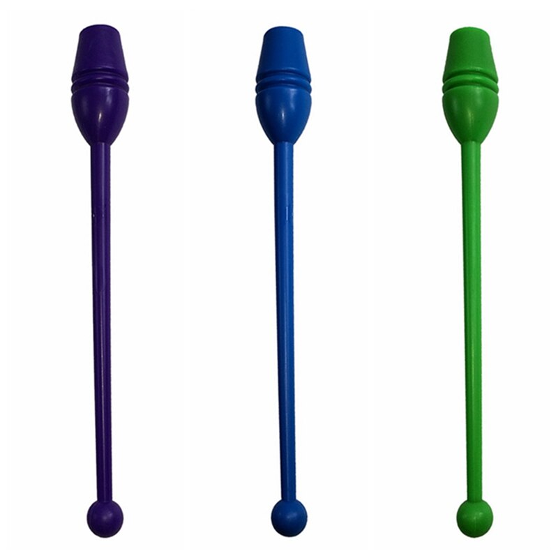 Gymnastics Stick Competition Plastic Training Multicolor Rhythm 1 Piece Set Gymnastics Bar Fitness Rhythm