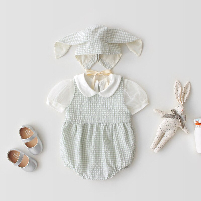Milancel Zomer Baby Bodysuits Leuke Bunny Stijl Baby Meisjes Bodysuits Mouwloze Peuter Jongens Kleding
