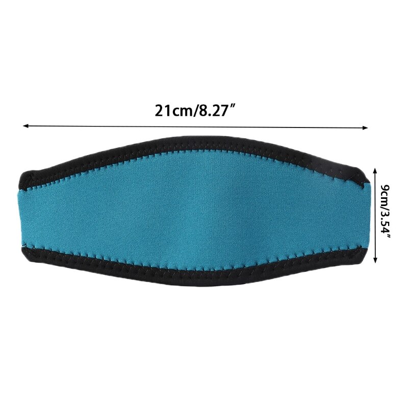 Neoprenowa maska robić nurkowania opaska na głowę chroniący włosy pokrywa podwodne nurkowanie z rurką