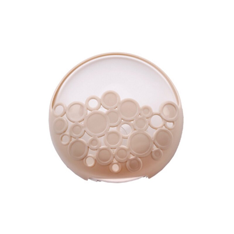 Porte-savon ventouse murale, sans clous, pour salle de bain, cuisine, maison, ventouse de vidange, boîte creuse, fournitures pour la maison: Beige