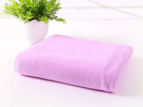 Snel drogende handdoek van vezel, microvezel, absorberend strandhanddoek, 70 x 140cm draagbare handdoek, jurk, dames, nachtkleding, spa, lichaamspakking