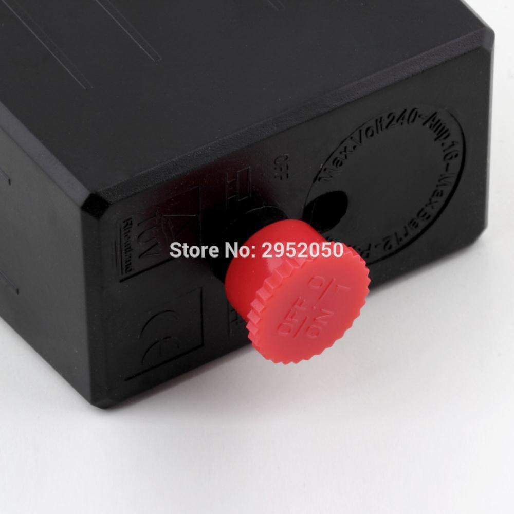 1 Pcs Heavy Duty Air Compressor Pressure Switch Control Valve 220VAC 90 PSI -120 PSI