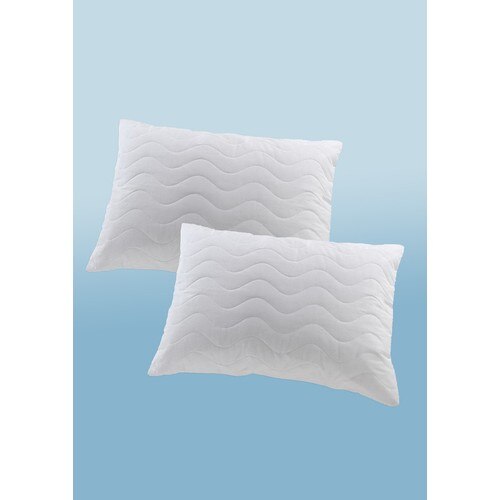 Valoroso Zipper Quilted Pillow Alezi 2'li/Protective Pillow Case