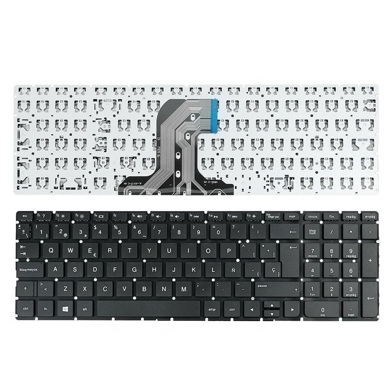 Us/uk/ru/sp/fr kannettavan tietokoneen näppäimistö hp pavilion 250 g4 250 g5 256 g4 256 g5 255 g4 255 g5 15-ac 15-ay 15-af 15q-aj 15- ba: Sp