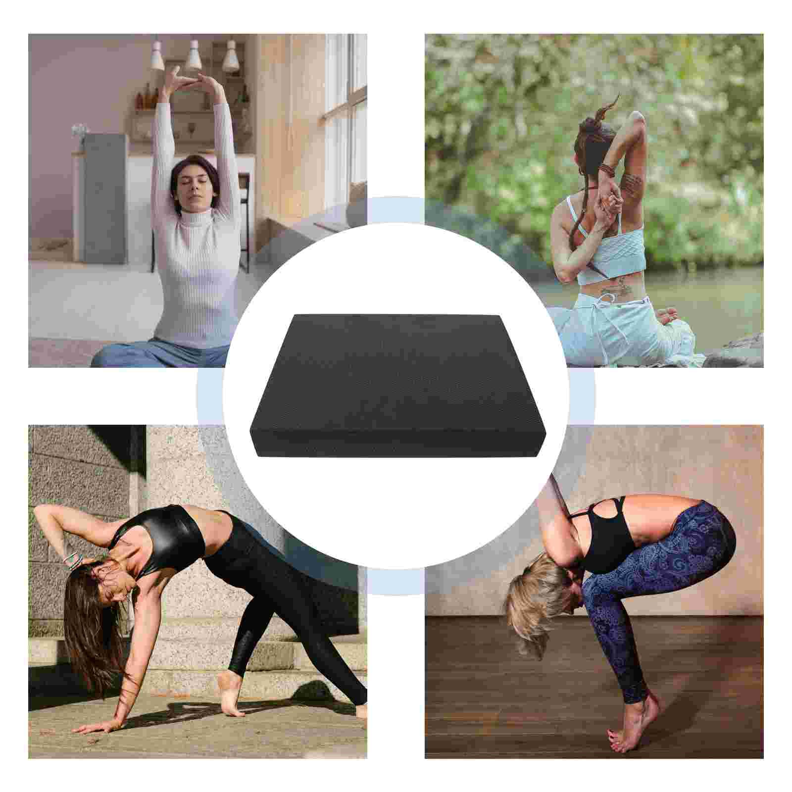 Home Yoga Resilient Mat Balance Training Feet Pad Stability Training Cushion