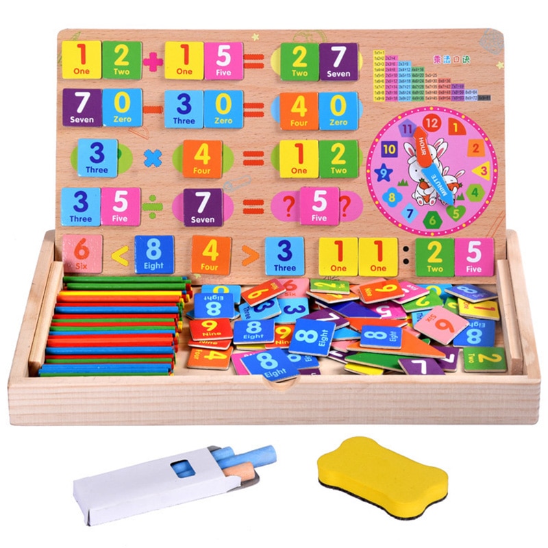 DOYOQI Educational Math Puzzle Box - Magnetic Digital Arithmetic Learning Toy for Kids > 6 Years