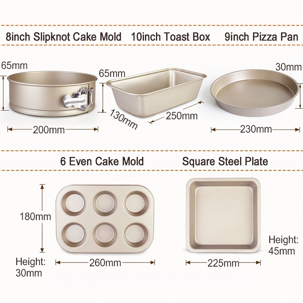Baking Dish Oven Tray Set Glass Pyrex Item Packing Pie Feature Eco Material Origin Cake Pan Set