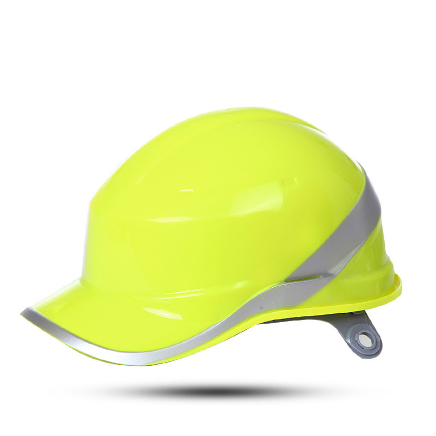 Safety Protective Hard Hat Construction Safety Work Equipment Worker Protective Helmet Cap Outdoor Workplace Safety Supplies: Yellow