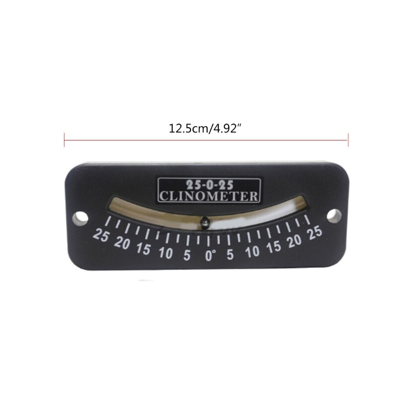 45-0-45 25-0-25 Inclinometer Mini Protractor Angle Indicator Measuring Instrument Tilt Gauge Slope Locator Meter
