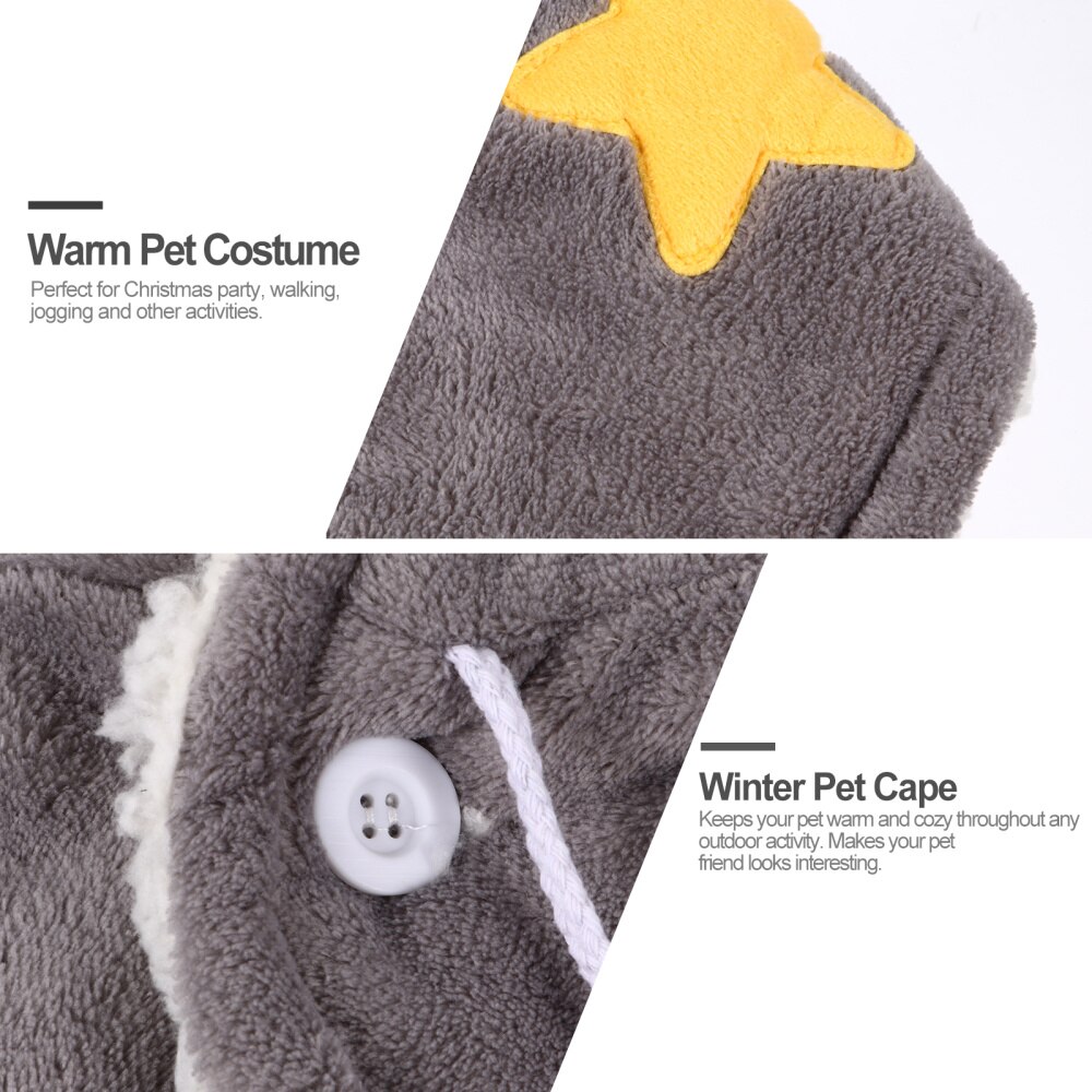 1pc mooie cosplay capes voor huisdieren, nachtkleding voor huisdieren, mantel voor huisdieren, hoed voor huisdieren, kostuum voor kitten en hond