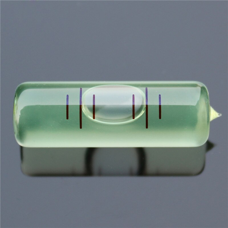 Högprecisionsglasrör horisontell bubbla totalstation teodolittillbehör vattenpass zbubbla diameter 10mm: 10 x 33(0.15)