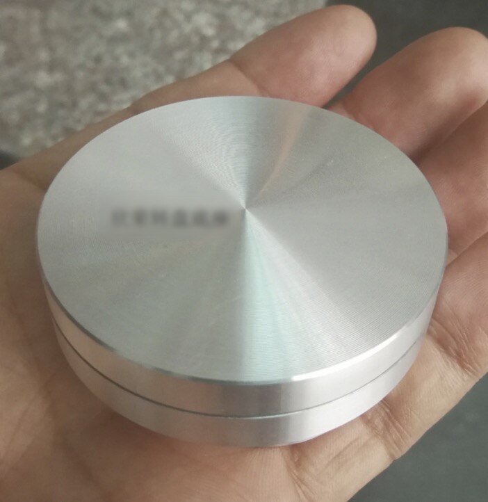 Diameter:60mm Mini aluminum alloy turntable bearing base display crafts swivel plate