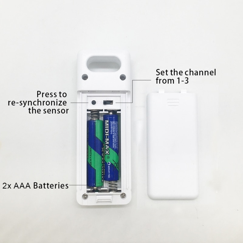 Wireless Weather Station Indoor Outdoor Thermometer Temperature Humidity Monitor