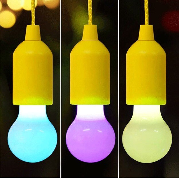 T35 mini przenośny sznur doprowadziło żarówka na wolnym powietrzu Stree oświetlenie ogród na kemping doprowadziło lampka nocna awaryjne 4 kolory