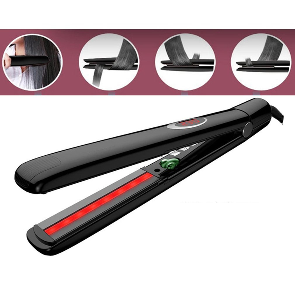 Infrared Hair Straightener Negative Ion Ceramic Electric Splint Straight Hair Curling Hair Tools
