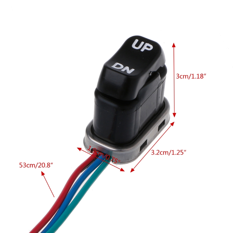 Interruptor de inclinación y embellecedor para Yamaha, mando a distancia para motocicleta, ,