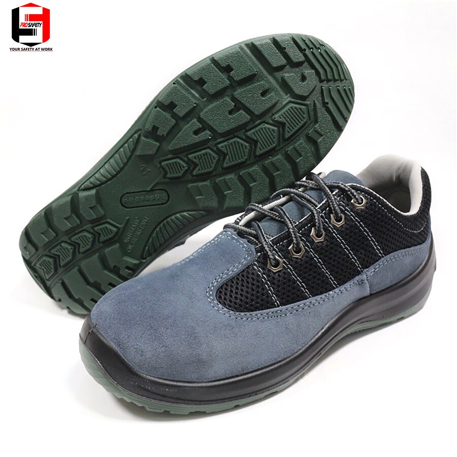 8208 Safety shoes Indestructible Steel Toe Work Shoes for Men Lightweight Safety Slip Resistant Industrial Construction Shoes