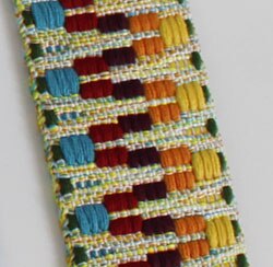 1 Yard 4 Cm Jacquard Tas Band Geweven Singels Lint Borduren Band Trim Accessoire Voor Tas/Kledingstuk/Homedeco gecontroleerd Kant: a5