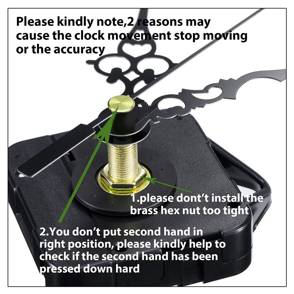 DIY Clock Movement Kits High Torque Quartz Clock Replacement Movement