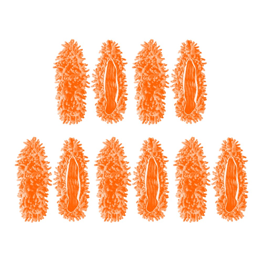 10 szt. Kapie z mopem buty zmywalne kapcie robić kurzu wycierać skarpetki robić czyszczenia kapcie: niebo-niebieski