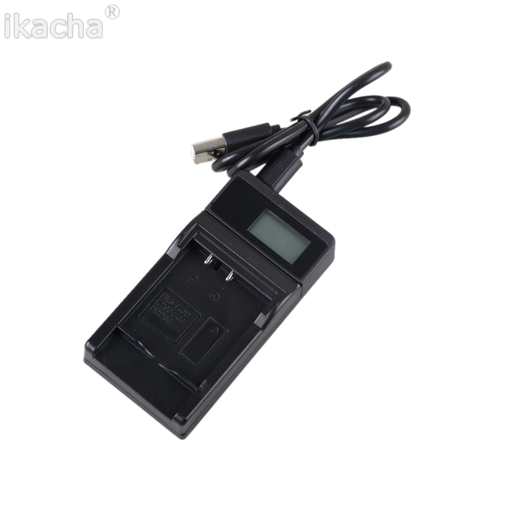 Ikacha EN-EL1 NL EL1 ENEL1 LCD USB Camera Acculader Voor Nikon COOLPIX 8700 5000 Coolpix 5400 5700 4300 4800