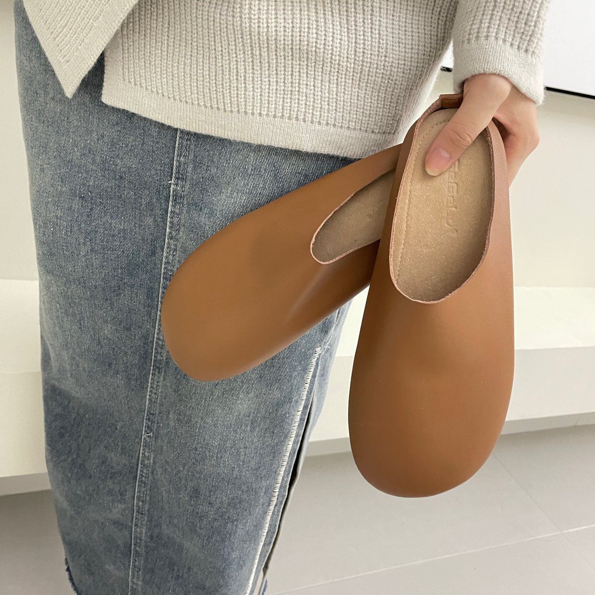 Crestar Pantofole piatte da donna nuove Moda Estate Scivoli da spiaggia antiscivolo Lady Scarpe basse comode con suola morbida Pantofole da casa per interni casual: Blu / 40