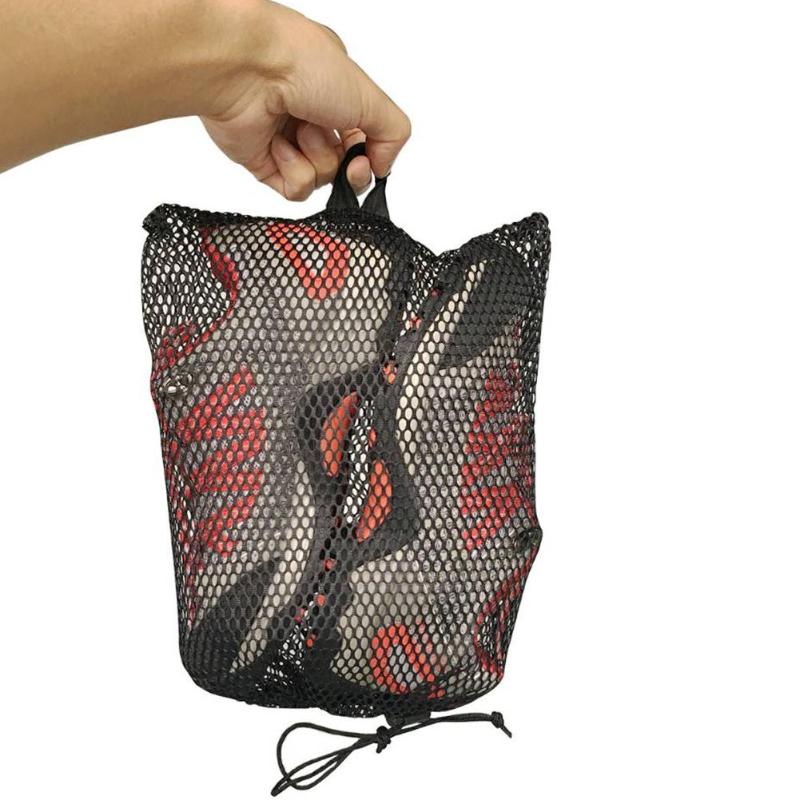 Mesh Laundry Shoes Bags Outdoor Camping Package Ultralight Mesh Stuff Sack Drawstring Storage Bag lavadora de zapatillas