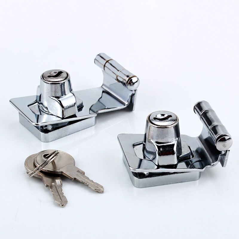 Thicken Zinc Alloy Buckle Lock For Wardrobe Cabinet File Cabinet Door Lock For Home Office With 2 Keys Drawer Lock