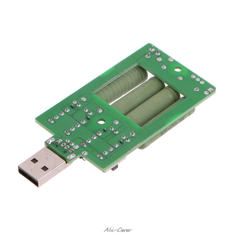 USB Electronic Load Discharge Resistance Resistor Adjustable 15 Current Tester