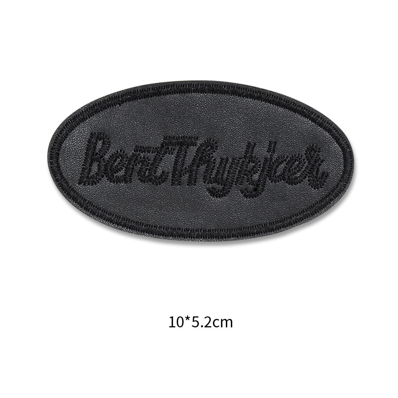 Parche negro autoadhesivo sin costura para chaqueta de plumón, ropa de cuero, bolsas de reparación de alta gama, parche de tela con patrón de decoración de agujeros