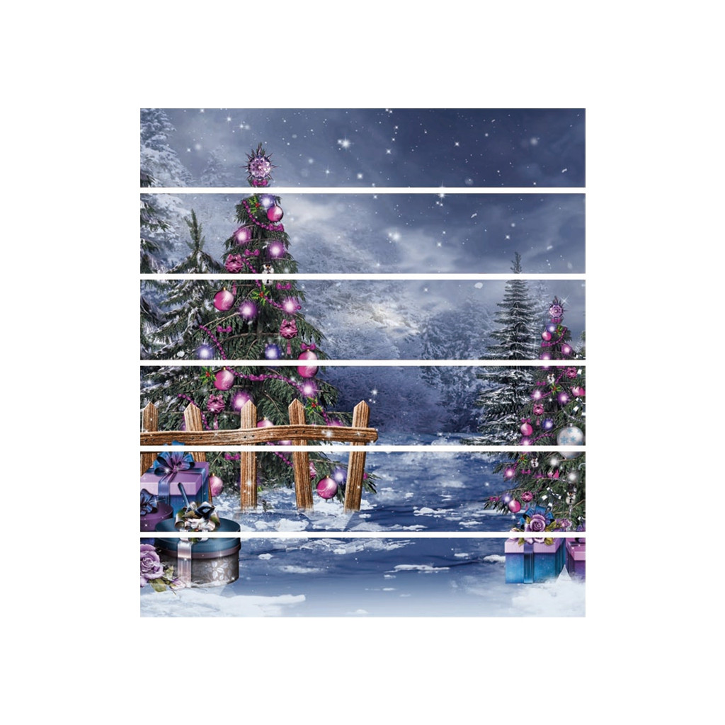 Stairs sticker Christmas 3D Simulation Stair Sticker Waterproof Wall Sticker Home Decor DIY self-adhesive stair sticker