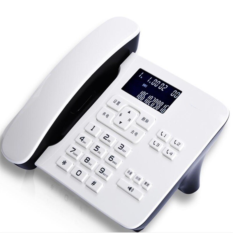 Telefooncontactpersoon Thuis Vaste Telefoon Caller Id Telefoon Bel Handsfree Dial Terug Aantal Opslag Voor Home Office Hotel Restaurant