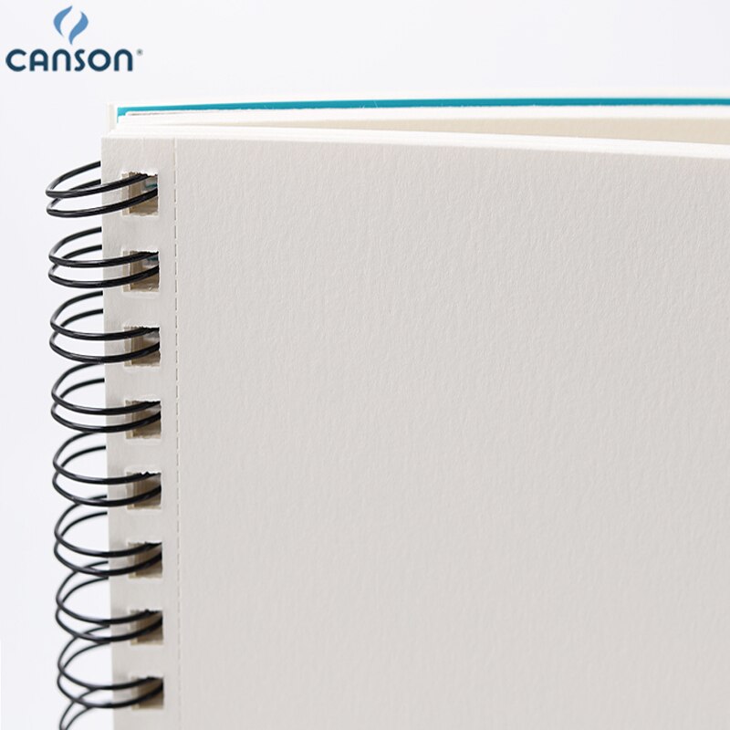 Canson Xl Aquarel Papier Boek Aquarelle Coil Boek 30 Vellen 300G Schetsen Gouache Acryl Schilderen