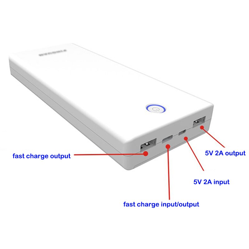 Free Welding QC 3.0 FCP Fast Charge Mobile Power Bank DIY kits IP5328 Table Lamp GF-8V PE Quick Charger 5V 9V 12V 2A Powerbank