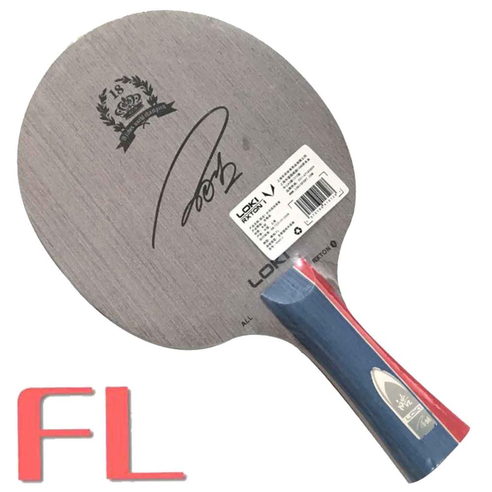 LOKI RXTON 1 Reinem Holz Tischtennis Klinge/ping pong klinge/tischtennis bat: FL long handle