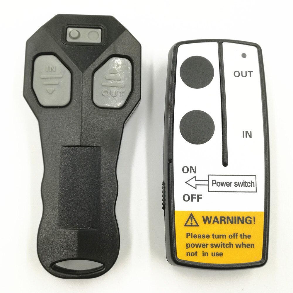 Winch Wireless Remote Control Set Kit for Bulldog for Jeep ATV SUV Offroad 12V Remote Controls(6.5)