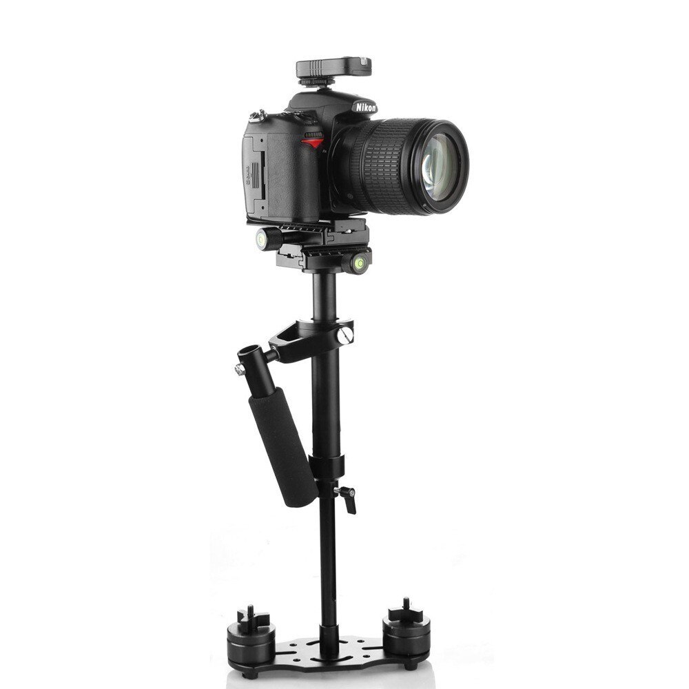 Steadicam – Mini stabilisateur vidéo portatif S40, 40cm, pour appareil photo numérique Canon, Nikon, Sony, DSLR