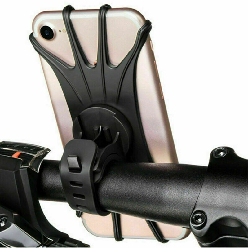 Fahrrad Telefon Holderfor IPhone Samsung Verstellbare Universal- Fahrrad Lenker Bindung Stand Halterung 360 Grad Drehung: Fahrrad Telefon Halter